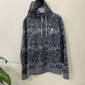 Sunice Jacket mens size M Olympic merch. 2010 Hoodie Tribal print 2414